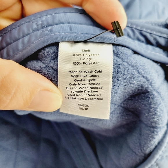 ❤️ Talbot's light blue quilted vest size 1XP - Picture 8 of 11